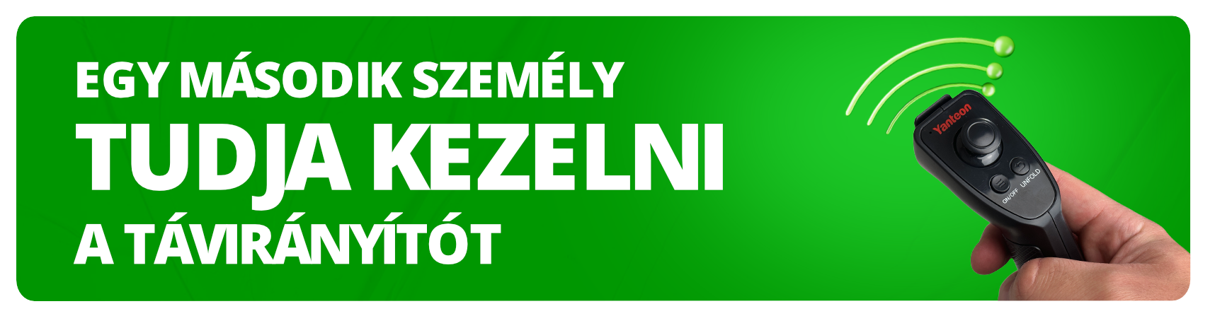 Távirányító banner